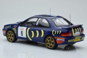 Subaru Impreza 555 #6 P. Liatti / C. Cassina Tour de Corse 1995 IXO 1:18 18RMC063C Druckguss — Bild 5 von 6