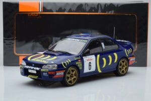 Subaru Impreza 555 #6 P. Liatti / C. Cassina Tour de Corse 1995 IXO 1:18 18RMC063C Druckguss — Bild 6 von 6
