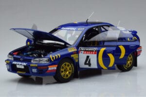 Subaru Impreza #4 C. McRae / D. Ringer Winner RAC Rally 1994 Kyosho 1:18 08962A Druckguss — Bild 2 von 9