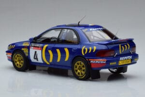 Subaru Impreza #4 C. McRae / D. Ringer Winner RAC Rally 1994 Kyosho 1:18 08962A Druckguss — Bild 6 von 9