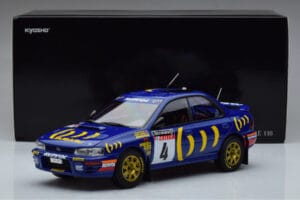 Subaru Impreza #4 C. McRae / D. Ringer Winner RAC Rally 1994 Kyosho 1:18 08962A Druckguss — Bild 9 von 9