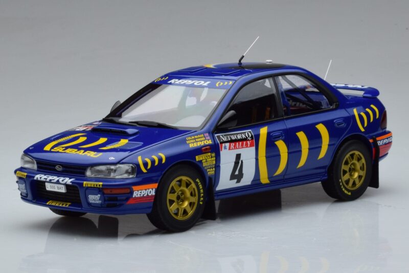 Subaru Impreza #4 C. McRae / D. Ringer Winner RAC Rally 1994 Kyosho 1:18 08962A Druckguss