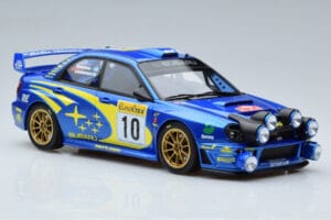 Subaru Impreza WRC #10 T. Makinen / K. Lindstrom Rally Monte Carlo Night Version 2002 Otto 1:18 OT784 Resin — Bild 4 von 6