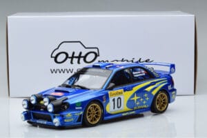 Subaru Impreza WRC #10 T. Makinen / K. Lindstrom Rally Monte Carlo Night Version 2002 Otto 1:18 OT784 Resin — Bild 6 von 6