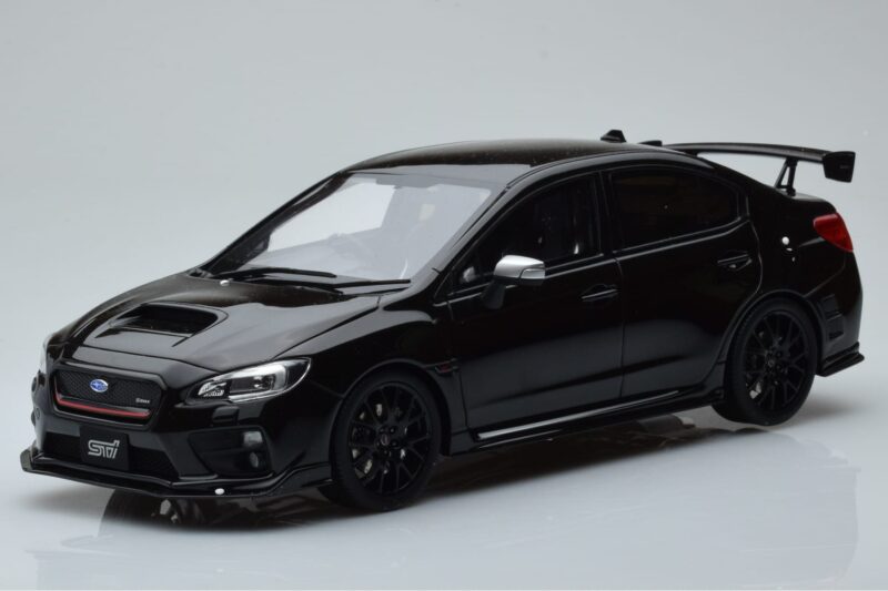 Subaru Impreza WRX STI Nurburgring Challenge Package Schwarz Kyosho 1:18 KSR18021BK Resin