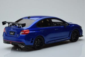 Subaru Impreza WRX STI Nurburgring Challenge Package Blau Kyosho 1:18 KSR18021BL Resin — Bild 2 von 5