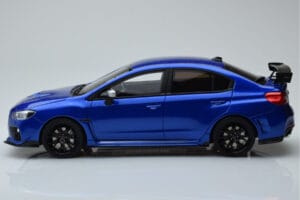 Subaru Impreza WRX STI Nurburgring Challenge Package Blau Kyosho 1:18 KSR18021BL Resin — Bild 3 von 5