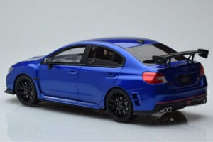Subaru Impreza WRX STI Nurburgring Challenge Package Blau Kyosho 1:18 KSR18021BL Resin — Bild 4 von 5