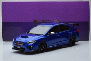 Subaru Impreza WRX STI Nurburgring Challenge Package Blau Kyosho 1:18 KSR18021BL Resin — Bild 5 von 5