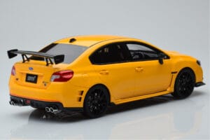 Subaru Impreza WRX STI Nurburgring Challenge Package Gelb Kyosho 1:18 KSR18021Y Resin — Bild 2 von 5
