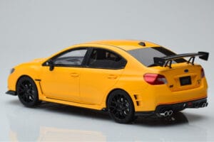 Subaru Impreza WRX STI Nurburgring Challenge Package Gelb Kyosho 1:18 KSR18021Y Resin — Bild 4 von 5