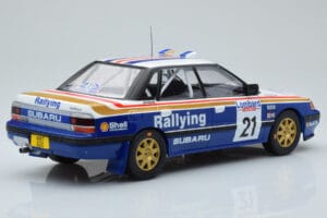 Subaru Legacy RS #21 C. McRae / D. Ringer RAC Rally 1991 IXO 1:18 18RMC080B Druckguss — Bild 2 von 6
