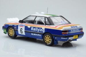 Subaru Legacy RS Night Version #6 M. Alen / I. Kivimaki RAC Rally 1991 IXO 1:18 18RMC080A Druckguss — Bild 5 von 6