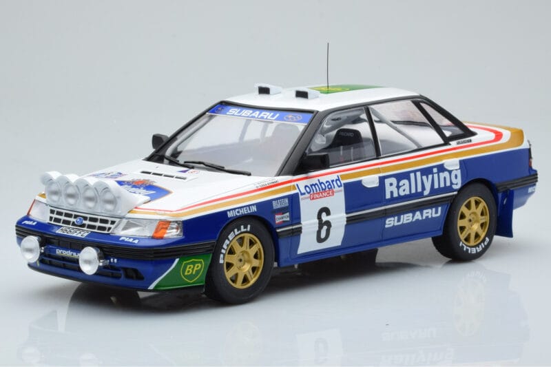 Subaru Legacy RS Night Version #6 M. Alen / I. Kivimaki RAC Rally 1991 IXO 1:18 18RMC080A Druckguss