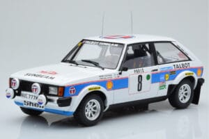 Talbot Sunbeam Lotus Night Version #8 H. Toivonen / P. White Rally Monte Carlo 1981 IXO 1:18 18RMC095B Druckguss