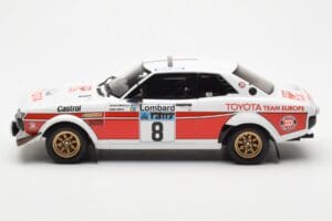 Toyota Celica 2000 GT RA21 #8 H. Mikkola / A. Hertz Lombard RAC Rally 1977 Otto 1:18 OT1044 Resin — Bild 3 von 6