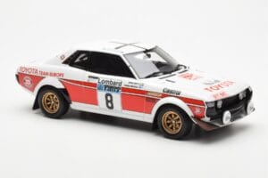 Toyota Celica 2000 GT RA21 #8 H. Mikkola / A. Hertz Lombard RAC Rally 1977 Otto 1:18 OT1044 Resin — Bild 4 von 6