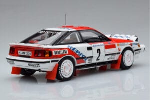 Toyota Celica GT-Four ST165 #2 C. Sainz / L. Moya Winner Rally Monte Carlo 1991 Kyosho 1:18 08961B Druckguss — Bild 3 von 12