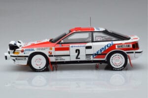 Toyota Celica GT-Four ST165 #2 C. Sainz / L. Moya Winner Rally Monte Carlo 1991 Kyosho 1:18 08961B Druckguss — Bild 4 von 12
