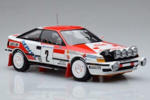 Toyota Celica GT-Four ST165 #2 C. Sainz / L. Moya Winner Rally Monte Carlo 1991 Kyosho 1:18 08961B Druckguss — Bild 5 von 12