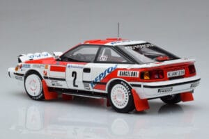 Toyota Celica GT-Four ST165 #2 C. Sainz / L. Moya Winner Rally Monte Carlo 1991 Kyosho 1:18 08961B Druckguss — Bild 6 von 12