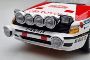 Toyota Celica GT-Four ST165 #2 C. Sainz / L. Moya Winner Rally Monte Carlo 1991 Kyosho 1:18 08961B Druckguss — Bild 7 von 12