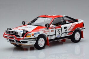 Toyota Celica GT-Four ST165 #3 B. Waldegard / F. Gallagher Winner Safari Rally 1990 Kyosho 1:18 08961A Druckguss