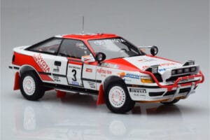 Toyota Celica GT-Four ST165 #3 B. Waldegard / F. Gallagher Winner Safari Rally 1990 Kyosho 1:18 08961A Druckguss — Bild 5 von 12
