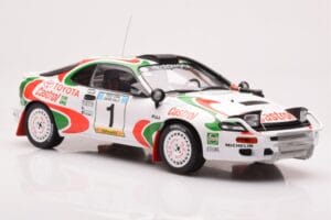 Toyota Celica Turbo 4WD ST185 #1 J. Kankkunen / J. Piironen Safari Rally 1993 IXO 1:18 18RMC150A Druckguss — Bild 4 von 6