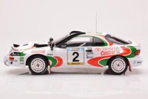 Toyota Celica Turbo 4WD ST185 #2 M. Alén / I. Kivimäki Safari Rally 1993 IXO 1:18 18RMC150B Druckguss — Bild 3 von 6