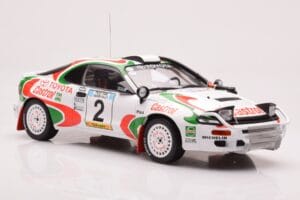 Toyota Celica Turbo 4WD ST185 #2 M. Alén / I. Kivimäki Safari Rally 1993 IXO 1:18 18RMC150B Druckguss — Bild 4 von 6