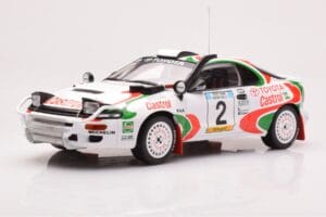 Toyota Celica Turbo 4WD ST185 #2 M. Alén / I. Kivimäki Safari Rally 1993 IXO 1:18 18RMC150B Druckguss