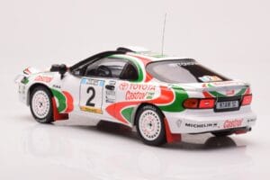 Toyota Celica Turbo 4WD ST185 #2 M. Alén / I. Kivimäki Safari Rally 1993 IXO 1:18 18RMC150B Druckguss — Bild 5 von 6
