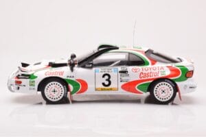 Toyota Celica Turbo 4WD ST185 #3 I. Duncan / R. Virtanen Safari Rally 1994 IXO 1:18 18RMC150C Druckguss — Bild 3 von 6