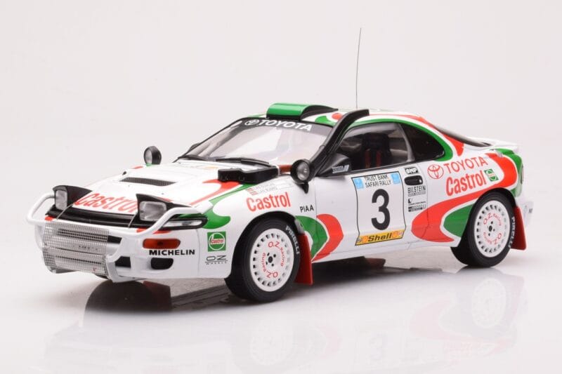 Toyota Celica Turbo 4WD ST185 #3 I. Duncan / R. Virtanen Safari Rally 1994 IXO 1:18 18RMC150C Druckguss