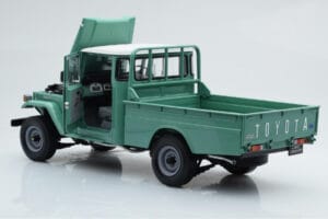 Toyota Land Cruiser 40 4x4 Pickup Grün Kyosho 1:18 08958FG Druckguss — Bild 3 von 8