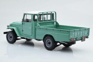 Toyota Land Cruiser 40 4x4 Pickup Grün Kyosho 1:18 08958FG Druckguss — Bild 7 von 8