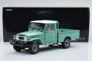 Toyota Land Cruiser 40 4x4 Pickup Grün Kyosho 1:18 08958FG Druckguss — Bild 8 von 8