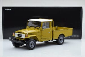 Toyota Land Cruiser 40 4x4 Pickup Oliv Kyosho 1:18 08958K Druckguss — Bild 8 von 8