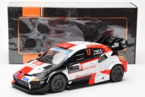 Toyota GR Yaris Rally1 #17 S. Ogier / B. Veillas Rally Monte Carlo 2023 IXO 1:18 18RMC152A Druckguss — Bild 6 von 6