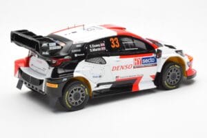 Toyota GR Yaris Rally1 #33 E. Evans / S. Martin Rally Finland 2023 IXO 1:18 18RMC174A Druckguss — Bild 2 von 6