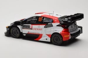 Toyota GR Yaris Rally1 #69 K. Rovanpera / J. Halttunen Rally Monte Carlo World Champion 2023 IXO 1:18 18RMC152B Druckguss — Bild 5 von 6