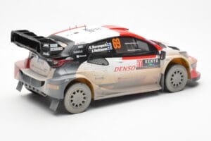 Toyota GR Yaris Rally1 #69 K. Rovanpera / J. Halttunen Safari Rally Kenya 2023 Dirty Version IXO 1:18 18RMC173B Druckguss — Bild 2 von 6