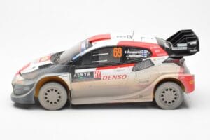 Toyota GR Yaris Rally1 #69 K. Rovanpera / J. Halttunen Safari Rally Kenya 2023 Dirty Version IXO 1:18 18RMC173B Druckguss — Bild 3 von 6