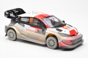 Toyota GR Yaris Rally1 #69 K. Rovanpera / J. Halttunen Safari Rally Kenya 2023 Dirty Version IXO 1:18 18RMC173B Druckguss — Bild 4 von 6