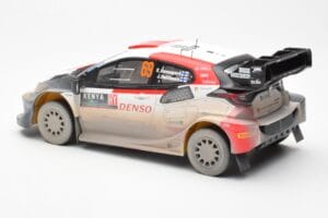 Toyota GR Yaris Rally1 #69 K. Rovanpera / J. Halttunen Safari Rally Kenya 2023 Dirty Version IXO 1:18 18RMC173B Druckguss — Bild 5 von 6