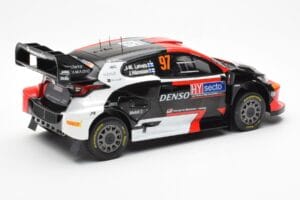 Toyota GR Yaris Rally1 #97 J-M. Latvala / J. Hanninen Rally Finland 2023 IXO 1:18 18RMC174B Druckguss — Bild 2 von 6