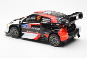 Toyota GR Yaris Rally1 #97 J-M. Latvala / J. Hanninen Rally Finland 2023 IXO 1:18 18RMC174B Druckguss — Bild 5 von 6