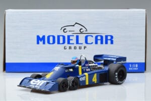 Tyrrell P34 Elf #4 P. Depailler Sweden GP 1976 MCG 1:18 MCG18615F Druckguss — Bild 6 von 6