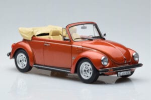 Volkswagen Beetle 1303 Cabriolet Orange Norev 1:18 188526 Druckguss — Bild 4 von 6
